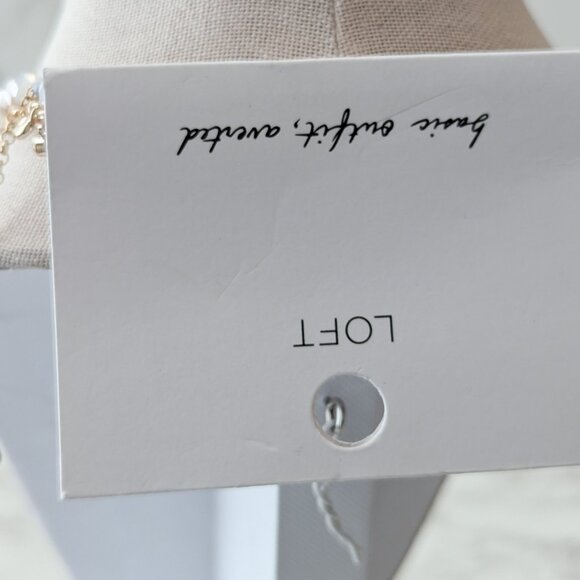 Loft Freshwater Pearl Bean Layered Statement Necklace - Picture 5 of 8